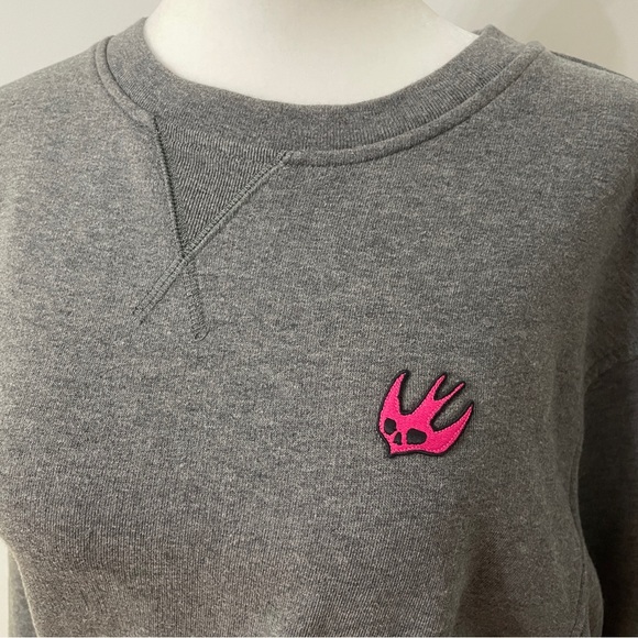 McQ × Alexander McQueen Pink Logo Sweatshirt - Picture 3 of 6